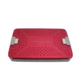 alt="Veterinary titanium locking plate system – large surgical kit for animal bone repair"