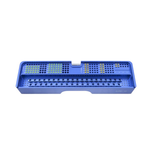 alt="Large screw assortment box for veterinary titanium plate fixation"