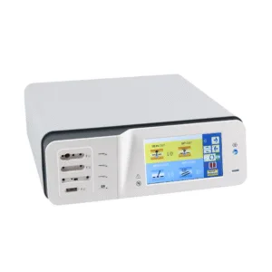 Veterinary electrosurgical unit with vessel sealing and low-temperature cutting for small animal surgery